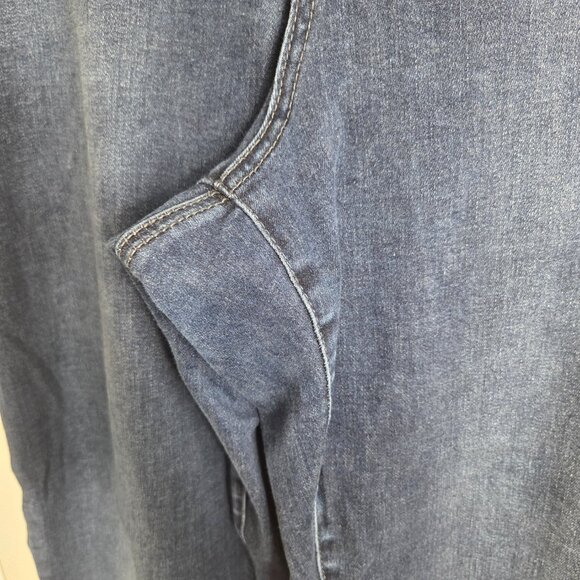 Lane Bryant Dark Wash Straight Leg Jeans - Picture 4 of 11